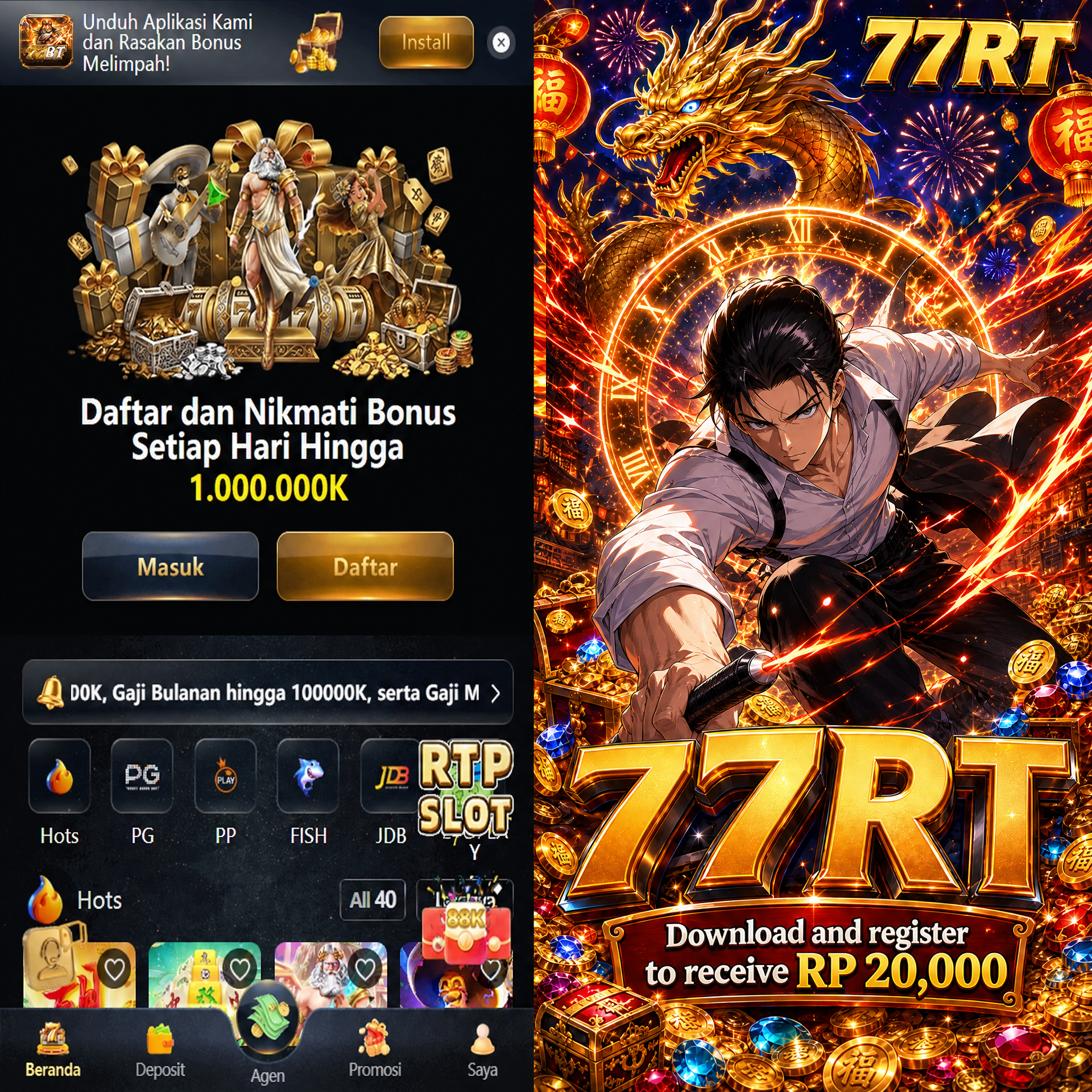 77RT - Login Akun 77rt Terbaru