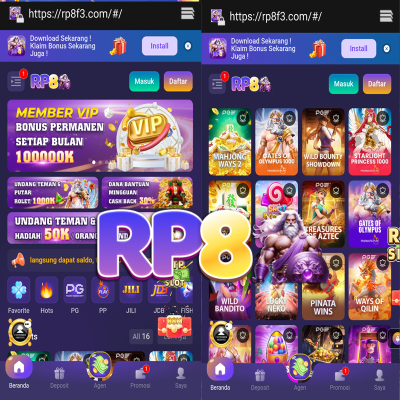RP8 - Aplikasi Resmi rp8 Unduh & App Terbaru